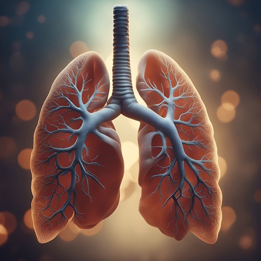 Human lungs anatomy. 3D illustration. medical background. 3D rendering