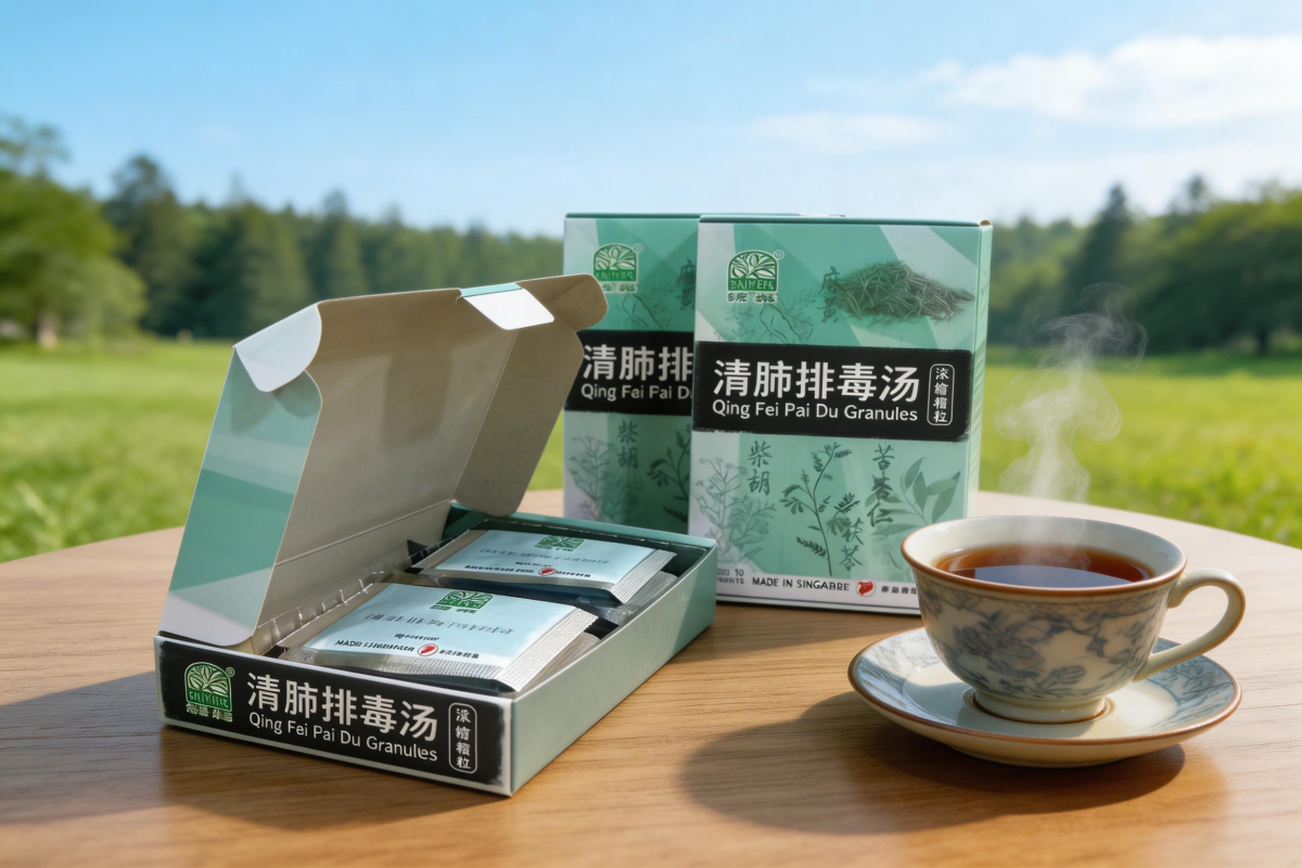 qing fei paii du tang granules